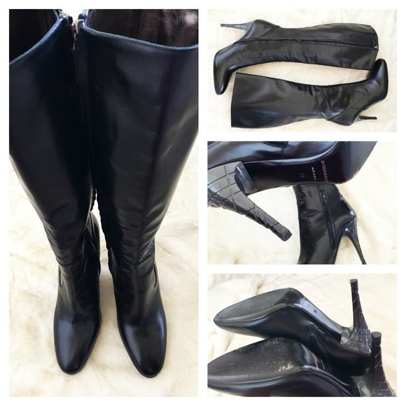 Burberry Leather boots - Picture 1 of 7